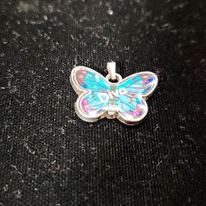 Butterfly "Diva" Pendant